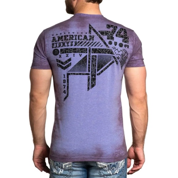 AMERICAN FIGHTER Men's T-shirt ARKPORT Multicolor Athletic XS-4XL - Picture 7 of 12